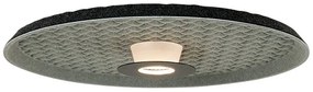 Plafoniera LED design modern decorativ ACOUSTIC gri, negru ZB-25177
