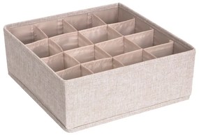 Organizator de sertare cu 16 compartimente Bigso Box of Sweden Drawer, bej