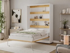 Pat rabatabil Devesto Vertical Wall 140 Artisan Eiche, 140x200 cm – Artisan Eiche
