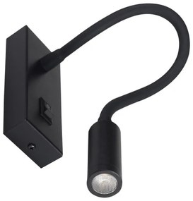 Veioză LED de flexibilă Kanlux 32522 TONIL LED/2,7W/230V negru