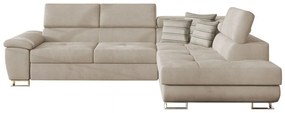 Colțar Miami 160 Cutie de pat, 270x202x71cm, 143 kg, Picioare: Plastic, Metal