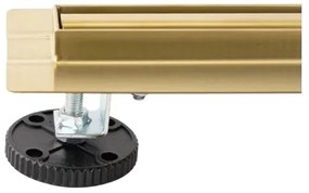 REA-G2714 - Canal de scurgere NEOX SLIM 70 cm, oțel inoxidabil – finisaj auriu periat