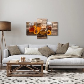 Tablou - Natura morta cu borcane de miere (90x60 cm)