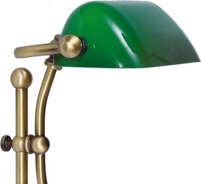 Lampa de birou din alama design clasic Banker