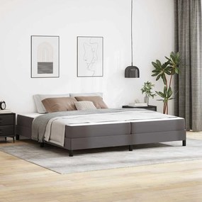 vidaXL Pat Altele Gri 200 x 200 cm Piele artificială
