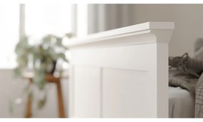 Pat matrimonial alb 160x200 cm Paris – Tvilum