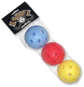 Set de mingi de competiție Floorball, mix ACITO