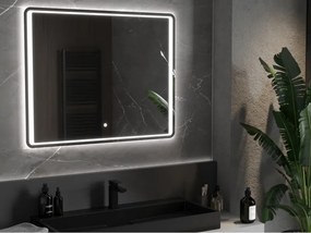 Mexen Zusa oglindă de baie iluminată 120 x 80 cm, LED 6000K, anti-aburire - 9808-120-080-611-00