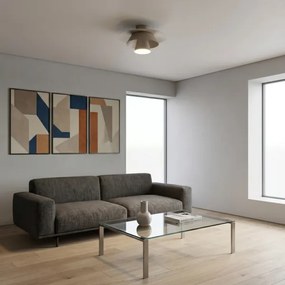 Plafonieră PLATO 1xE27/15W/230V, Ø 38 cm, bej