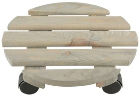 Suport din lemn de pin pentru ghiveci Esschert Design, ⌀ 29 cm