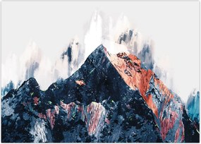 Tablou - Pădure, abstrecție (70x50 cm)