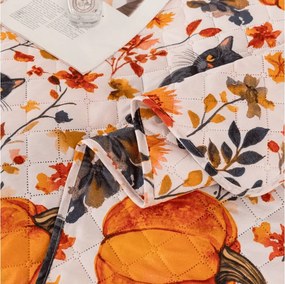 Cuvertura de pat CATS AND PUMPKINS, colorat Dimensiune: 170 x 210 cm