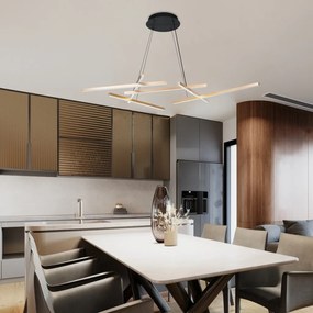 Lustra LED suspendata cu telecomanda Severine