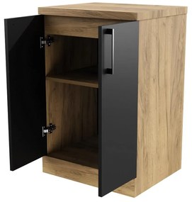 Dulap de baie Valiant (craft auriu + negru). 1092116