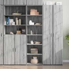 vidaXL Dulap înalt, gri sonoma, 50x41x185 cm, lemn prelucrat