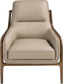 Fotoliu LUX design italian, Piele Naturala, Mink