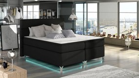 Pat boxspring Amadeo LED 180x200 cm Sawana 14