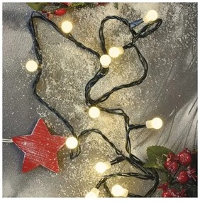 Ghirlandă LED de Crăciun 480 LED, 8 funcții, 53 m, IP44, alb cald