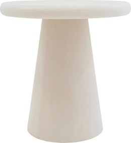 Măsuță de cafea rotundă Clav 45 cm - bej