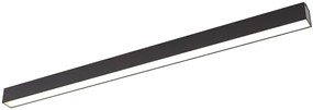 Plafoniera LED dimabila design modern LINEAR, 4000K negru C0175D MX
