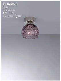 Plafoniera moderna design italian 10006 Amethyst