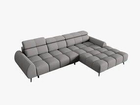 Coltar cu reglaj electric 5 locuri Alyse stofa L295 cm