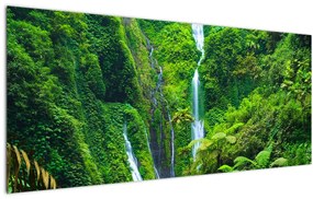 Tablou - Cascada Madakaripura, Java de Est, Indonezia (120x50 cm)