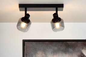 Spot Lucide 77979/02/30 BJORN 2xE14/40W/230V negru