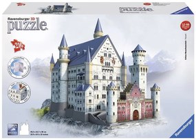 PUZZLE 3D CASTELUL NEUSCHWANSTEIN, 216 PIESE (RVS3D12573)