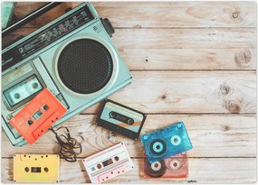 Tablou - Radio retro (70x50 cm)