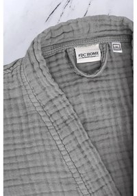 Halat gri S/M din muselină Kimono – Foutastic