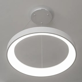 Brilagi - Pendul LED dimabil pe cablu FALCON II LED/99W/230V, Ø 60 cm, alb + telecomandă