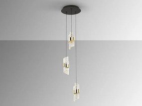 Lustra LED suspendata design elegant Iliada 3L