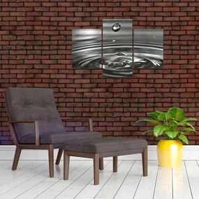 Tablou - Picături de apă (90x60 cm)