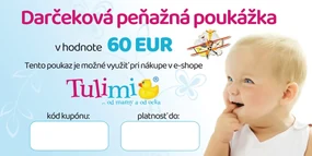 Voucher cadou Tulimi.sk in valoare de 60 euro