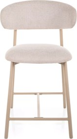 Scaun de bar ELONE, casmir/bej deschis