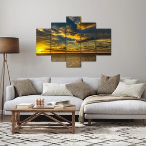 Apus de soare la mare (150x105 cm)