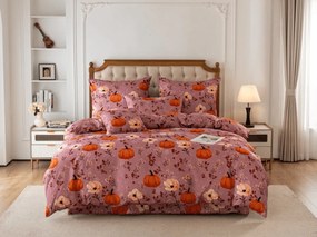 Lenjerie de pat din microfibra PUMPKINS ROSAVIE starorozové Dimensiune lenjerie de pat: 2 buc 70 x 90 cm | 200 x 220 cm