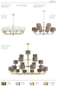 Candelabru modern realizat manual Artu 3L