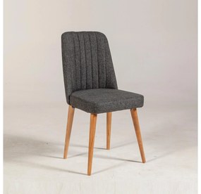 Scaun sufragerie Nidupo 4 (pin atlantic + antracit) . 1093069