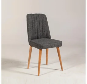 Scaun sufragerie Vlasta 1 (pin atlantic + antracit) . 1093069