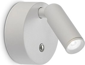 Aplica cu spot LED BEAN AP ROUND RECHARGEABLE BIANCO