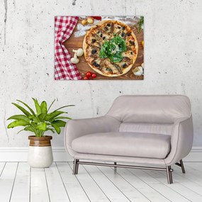 Tablou cu pizza (70x50 cm), în 40 de alte dimensiuni noi