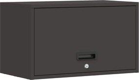 vidaXL Dulap de perete pentru garaj Negru 60 x 33 x 35 cm