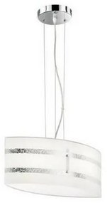 Trio - Lustr NIKOSIA 2xE27/40W/230V argintiu pe cablu