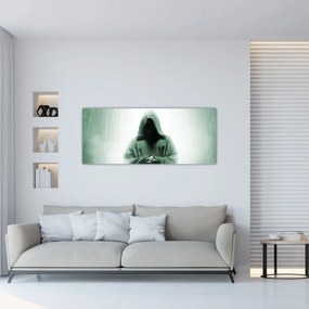 Tablou - Călugăr în întuneric (120x50 cm)