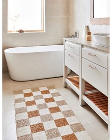 Covor tip traversă pentru interior și exterior galben ocru/bej 70x300 cm Pix Vanilla Ochre – Pappelina