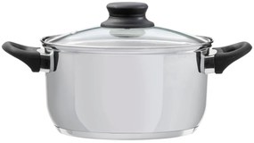 Oala inox cu capac 26cm, 7.6L, Lima