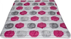 Pilota Alcam Sweet Dots microfibra matlasata, 200x220 cm, 250g/mp