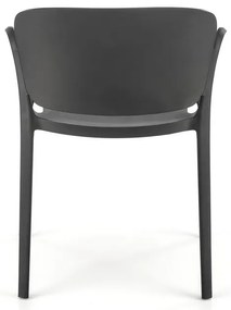 Scaun de bucaterie Layne, negru